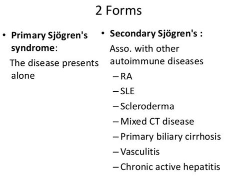 Sjogrens Syndrome