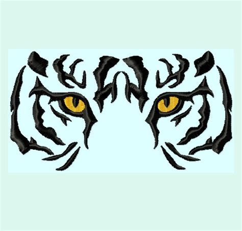 Tiger Eyes Vector Png Clip Art Library