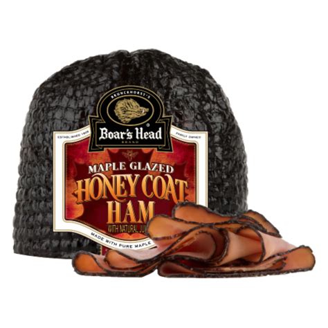 Boar S Head Maple Glazed Honey Coat Ham Fresh Sliced Deli Meat 1 Lb