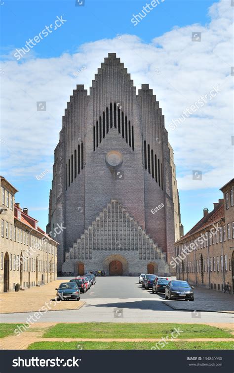 Copenhagen Denmark Famous Lutheran Grundtvigs Church In