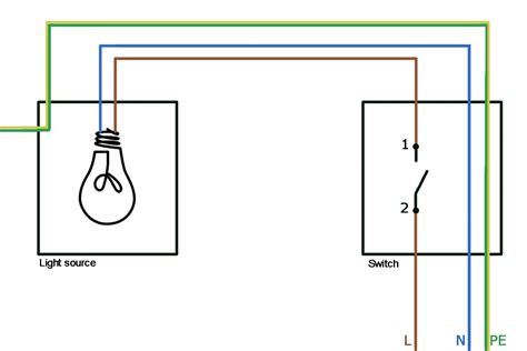Double Light Switch Diagram Two Way Switched Lighting Circuits 1