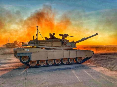 Us Armys Ivy Division Tank Crews Test New Xm 1147 Amp Round