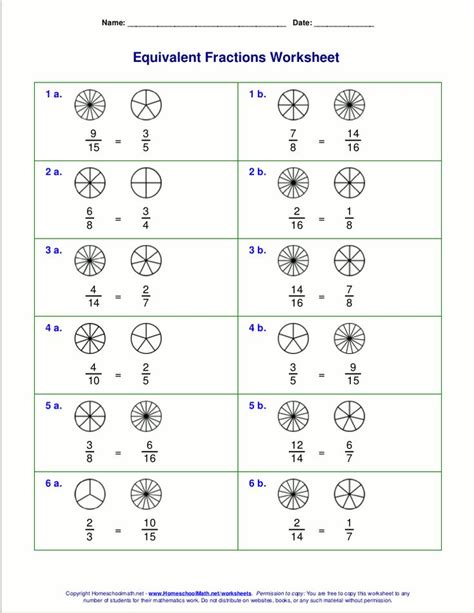 10 Equivalent Fractions Worksheet Pdf Worksheets Decoomo