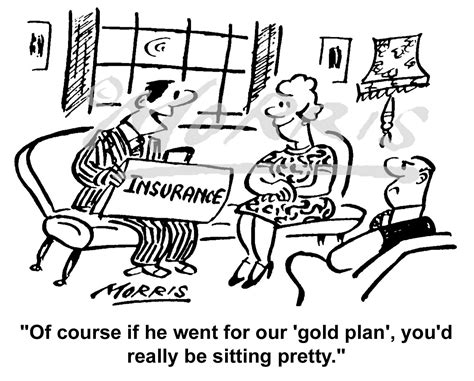 Insurance Policy Plan Cartoon Ref 1470bw Business Cartoons