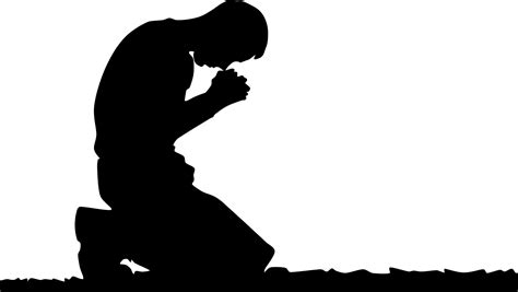 Prayer Silhouette Png Isolated Hd Png Mart