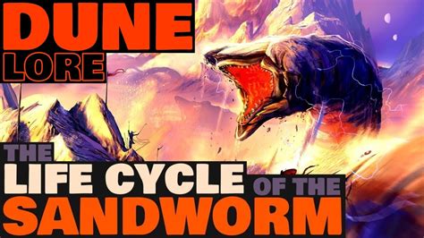 The Life Cycle Of The Sandworms Shai Hulud Dune Lore Youtube