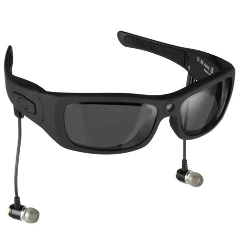 2019 New Eyewear Camcorder Hd 1080p Sunglasses Camera Bluetooth Headset
