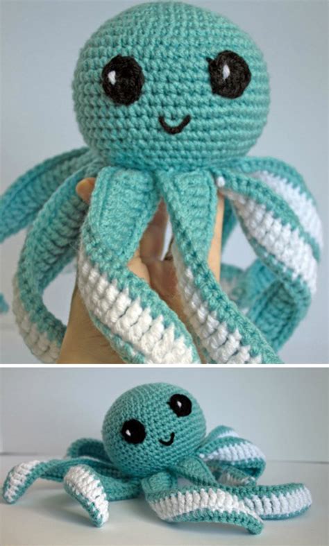 Crochet For Children Amigurumi Octopus Baby Toy Free Pattern