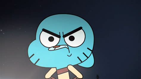 Gumball Watterson Looking Angry