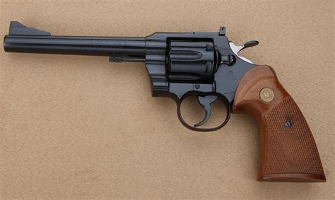 Colt 357 Model Da Revolver 357 Magnum Cal 6 Barrel Black Finish