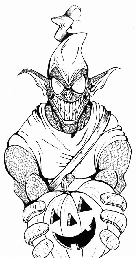 goblin coloring pages  coloring pages  kids