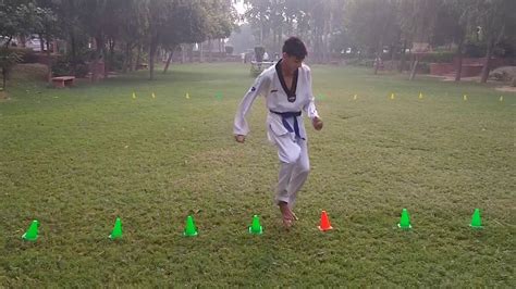 Taekwondo Footwork Drills To Improve Agility Cone Practice Bta
