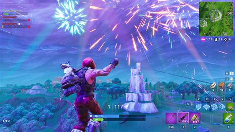With the knowledge of the locations of where the fireworks are located on the map of fortnite and how to launch a firework, players will be able to gain some valuable experience to help level up their season 7 battle pass and unlock even more cosmetic rewards. Fortnite's Hourly New Year's Eve Event Now Live - IGN