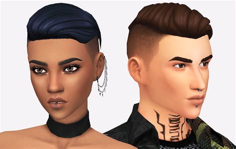 Sims 4 Ccs The Best Parker Hair By Lucassims