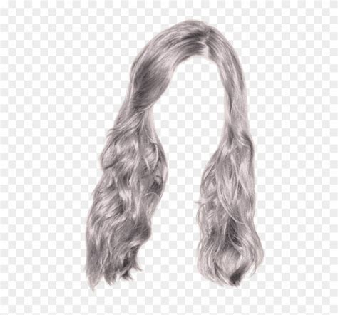 More Long Grey Hair Long Gray Hair Grey Hair Art Lace Wig Clipart