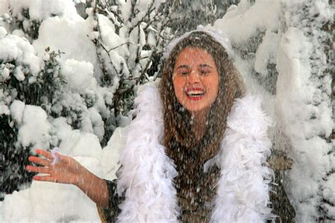 Free Images Snow Winter Girl Weather Season Joy Princess
