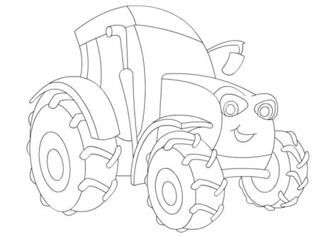 Traktor Do Wydruku Dla Dzieci Kolorowanki Do Wydrukowania Traktory