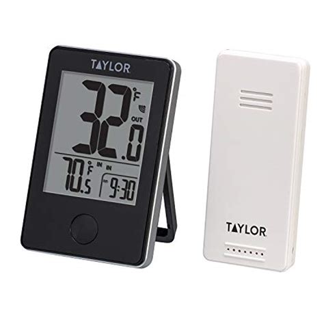 Taylor Precision Products Wireless Digital Indooroutdoor Thermometer