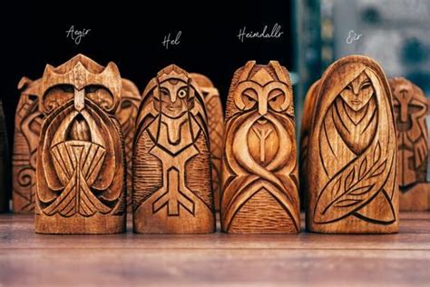 Dremel Wood Carving Wood Carving Art Wood Art Vikings Statue Norse