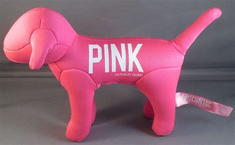 Victorias Secret Pink 1986 Mini Dog Stuffed Animal Toy Mini Dogs