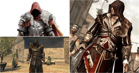Assassins Creed Every Armor Set In The Ezio Trilogy Ranked By Appearance
