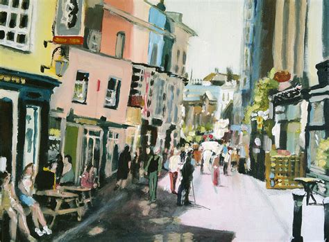 Hastings Old Town Painting By Paul Mitchell Fine Art America