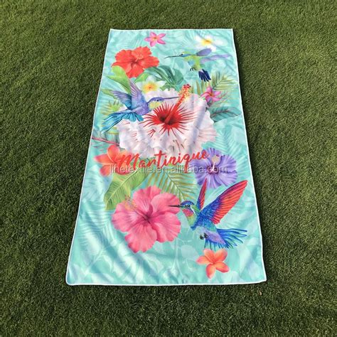 Quick Dry Microfiber Terry Cloth Sublimation Custom Beach Towel Buy