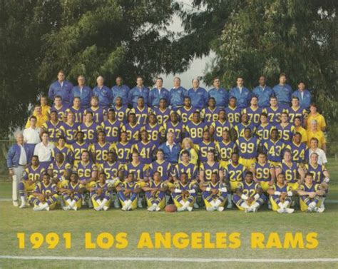 1991 Los Angeles Rams Unsigniertes Team 8x10 Foto Ebay