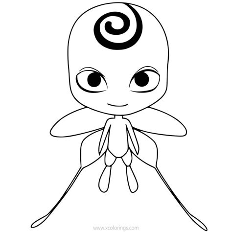 Mask Of Miraculous Ladybug Coloring Pages