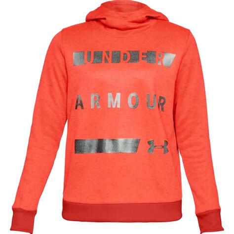 Under Armour Womens Armour Fleece Pullover Hoodie Bobs Stores