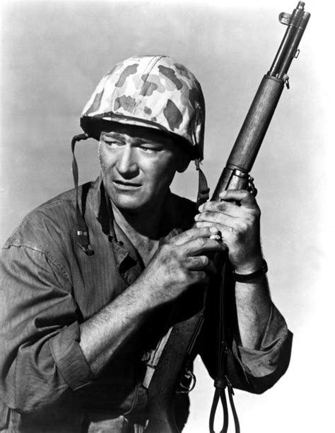 John Wayne Dans Iwo Jima 1949 Olivier Père