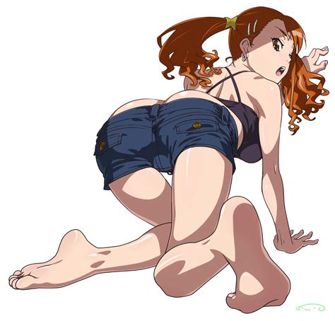 Rule 34 1girls O All Fours Anohana The Flower We Saw That Day Ass Ass Cleavage Barefoot