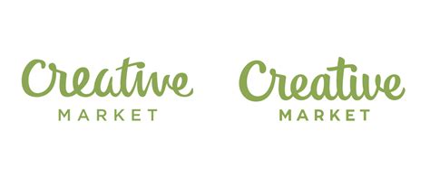 Brand New New Logo For Creative Market Done In House