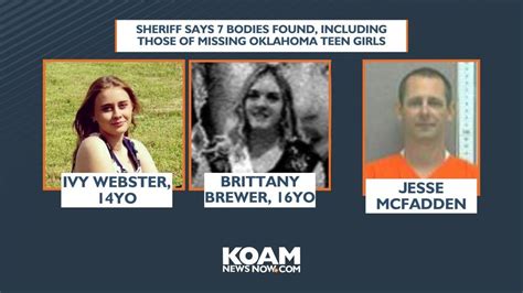 Sheriff Says 7 Bodies Found Including Those Of Missing Oklahoma Teen Girls Crime