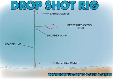 Drop Shot Rig For Heavy Cover Catfish