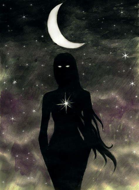 Nyx Goddess Of Night In 2020 Fantasy Art Children Fantasy Art