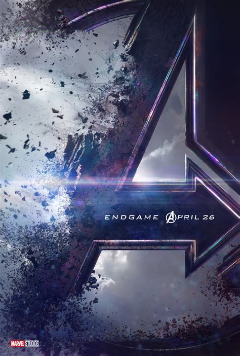 Avengers Endgame Poster Marvel Studios Avengers Official Poster