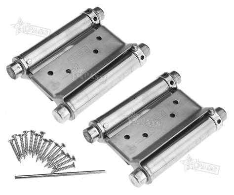 2 X 3 Double Swing Door Hinge Action Hinges 2 Way Saloon Kitchen Gate