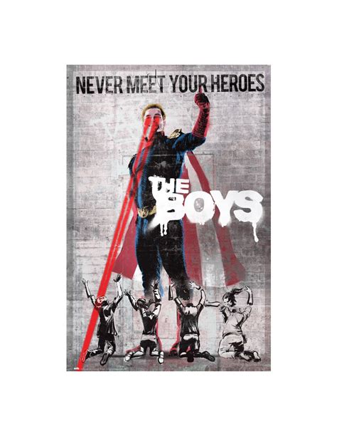 Victorian london is rocked to its. Póster Never Meet Your Heroes - The Boys