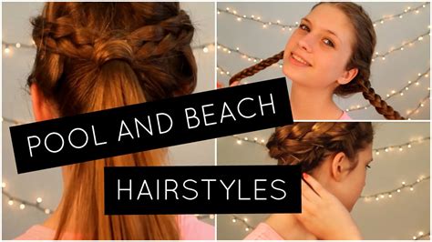 Cute Pool Hairstyles 20 Lazy Day Hairstyles That Are Quick And Cute Af