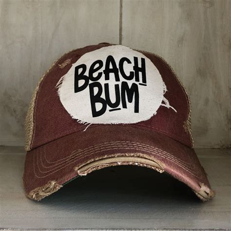 Beach Bum Cap Beach Hat Summer Hat Boho Groove