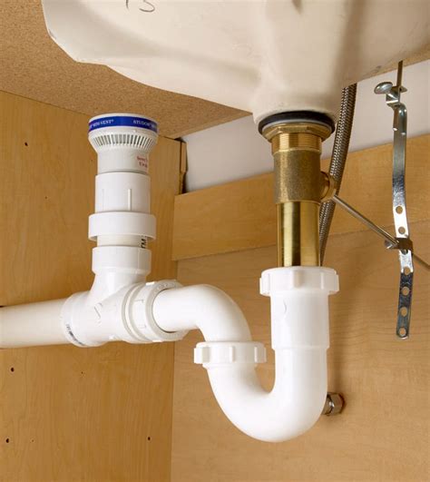 How To Install An Air Admittance Valve To Fix A Slow Draining Sink