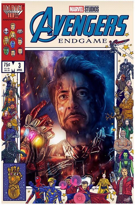 Avengers Endgame Poster Tribute Home Of The Alternative Movie Poster