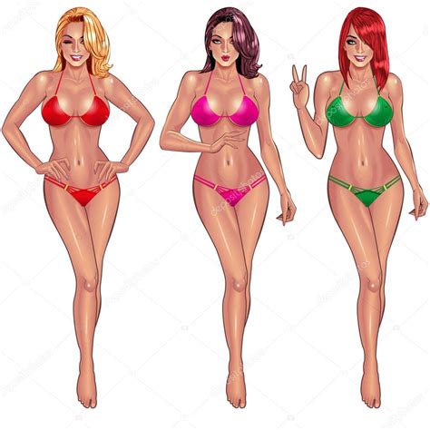 Woman In Bikini Stock Illustration Illustration Of Bikini My Xxx Hot Girl