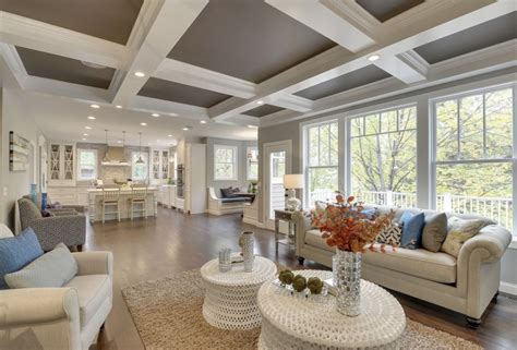 Installing a coffered ceiling over an area of your open floor plan, like the kitchen or the living room, can help she loves browsing pinterest for new recipes and decorating ideas, and. 30 Latest False Ceiling Design For Rectangular Living Room