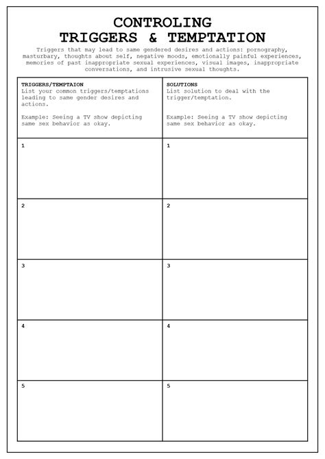 8 Drug Addiction Worksheets Printable Free Pdf At