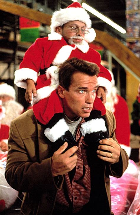Jingle All The Way Movie Still 1996 Top To Bottom Danny Woodburn Arnold Schwarzenegger