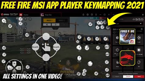 Best Msi App Player Free Fire Key Mapping 2021 Free Fire Pc Control