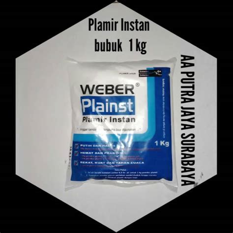 Jual Plamir Instan Plamur Tembok Weber Shopee Indonesia