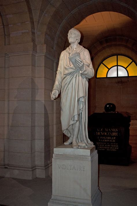 Voltaire Monument To Voltaire In The Crypt Of The Pantheon